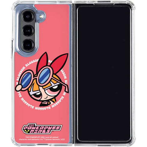 Cartoon Network Powerpuff Girls Blossom Galaxy Z Fold5 5G Clear Case