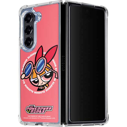 Cartoon Network Powerpuff Girls Blossom Galaxy Z Fold5 5G Clear Case