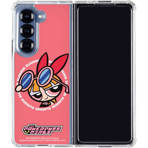 Cartoon Network Powerpuff Girls Blossom Galaxy Z Fold6 Clear Case