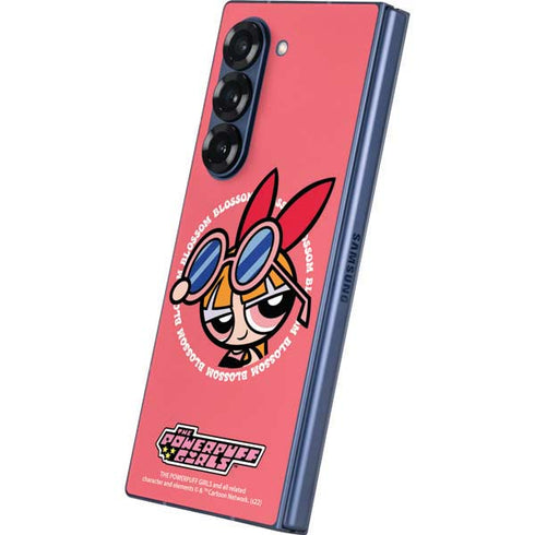 Cartoon Network Powerpuff Girls Blossom Galaxy Z Fold6 Skin