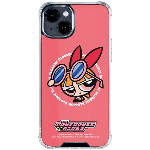 Cartoon Network Powerpuff Girls Blossom iPhone 15 Clear Case