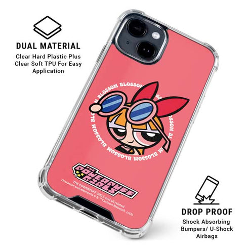 Cartoon Network Powerpuff Girls Blossom iPhone 15 Clear Case