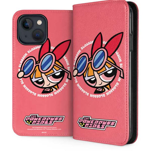 Cartoon Network Powerpuff Girls Blossom iPhone 15 Plus Folio Case