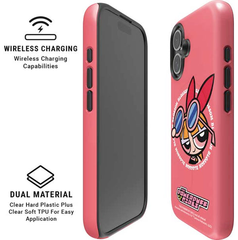 Cartoon Network Powerpuff Girls Blossom iPhone 16 Magsafe Impact Case