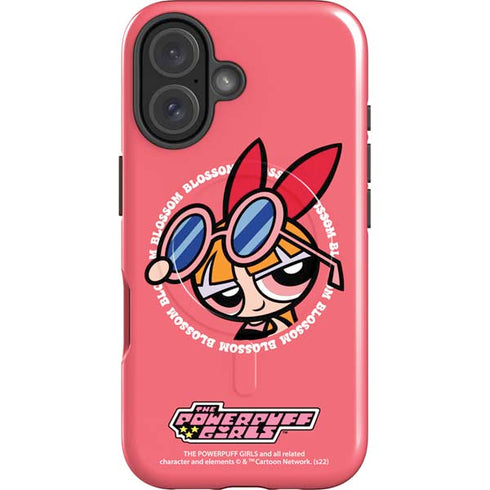 Cartoon Network Powerpuff Girls Blossom iPhone 16 Plus Magsafe Impact Case