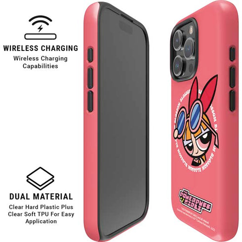 Cartoon Network Powerpuff Girls Blossom iPhone 16 Pro Magsafe Impact Case