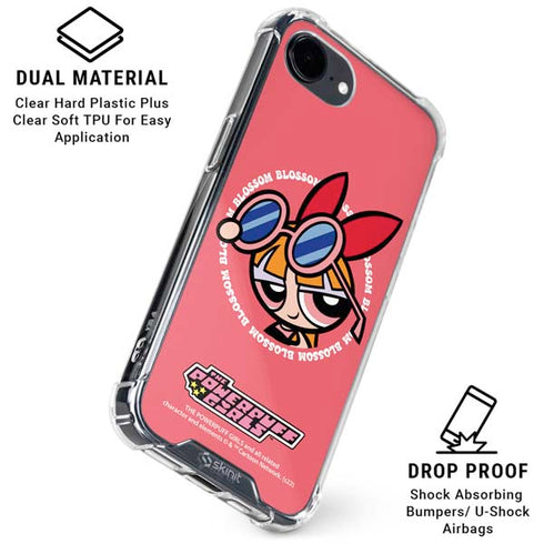 Cartoon Network Powerpuff Girls Blossom iPhone 16e Clear Case