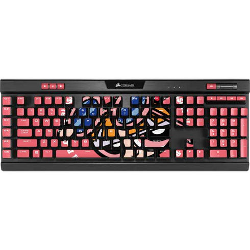 Cartoon Network Powerpuff Girls Blossom K95 RGB PLATINUM Mechanical Gaming Keyboard Skin