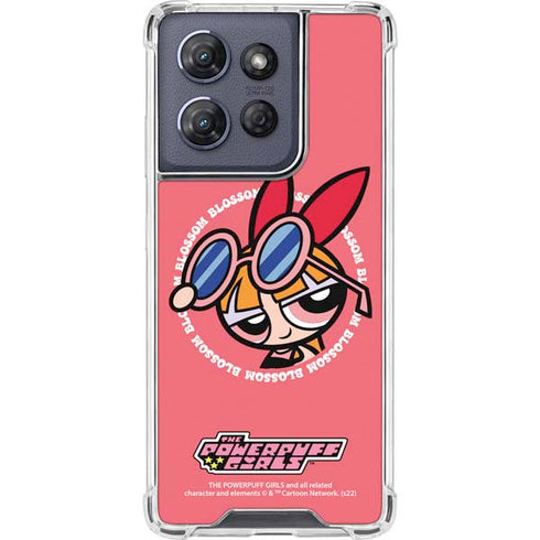 Cartoon Network Powerpuff Girls Blossom Moto G 5G (2025) Clear Case