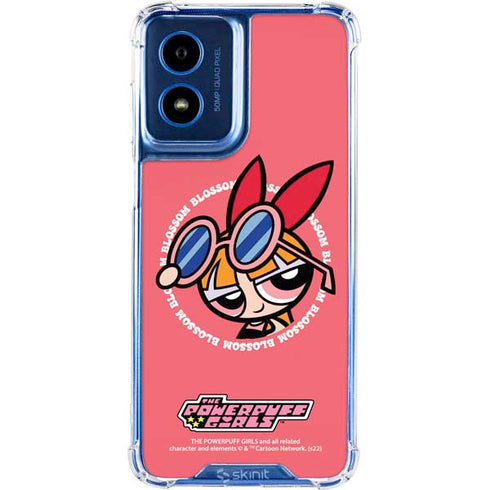 Cartoon Network Powerpuff Girls Blossom Moto G Play 4G (2024) Clear Case