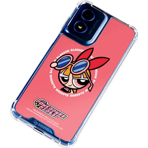 Cartoon Network Powerpuff Girls Blossom Moto G Play 4G (2024) Clear Case