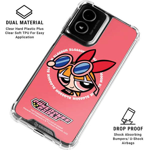 Cartoon Network Powerpuff Girls Blossom Moto G Power 5G (2024) Clear Case