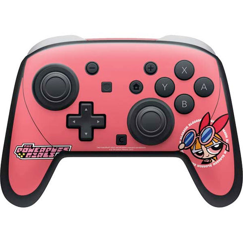 Cartoon Network Powerpuff Girls Blossom Nintendo Switch 2 (2025) Pro Controller Skin