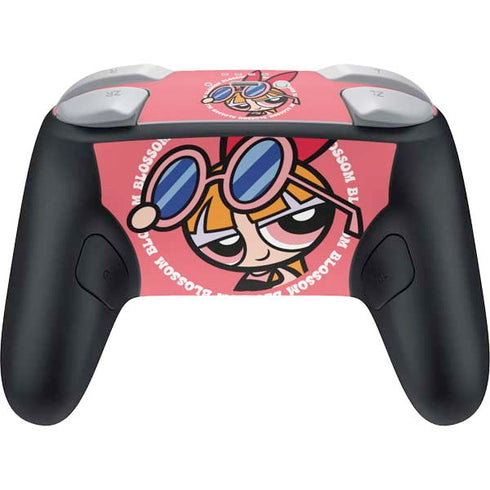 Cartoon Network Powerpuff Girls Blossom Nintendo Switch 2 (2025) Pro Controller Skin