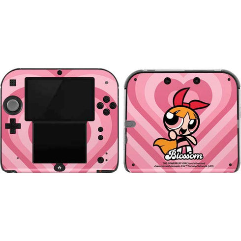 Cartoon Network Powerpuff Girls Blossom Pink Hearts Nintendo Skins