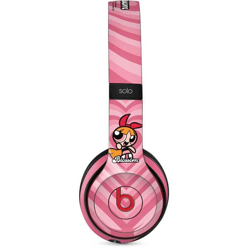 Cartoon Network Powerpuff Girls Blossom Pink Hearts Beats Solo 3 Wireless Skin
