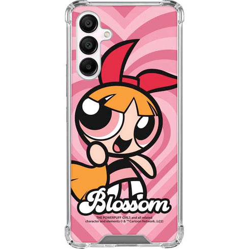 Cartoon Network Powerpuff Girls Blossom Pink Hearts Galaxy A16 5G Clear Case