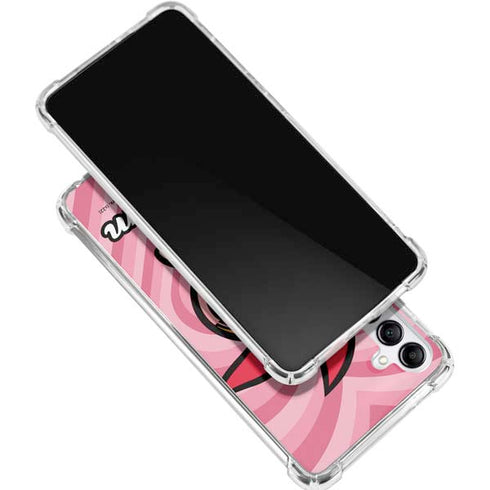Cartoon Network Powerpuff Girls Blossom Pink Hearts Galaxy A16 5G Clear Case