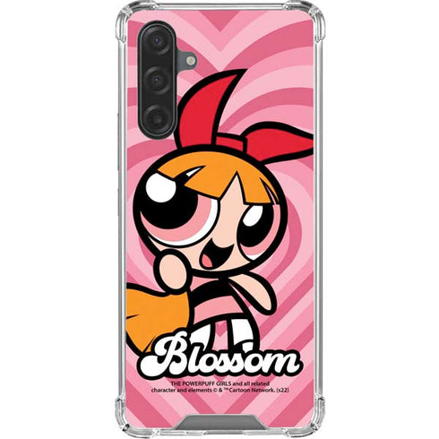 Cartoon Network Powerpuff Girls Blossom Pink Hearts Galaxy A17 Clear Case