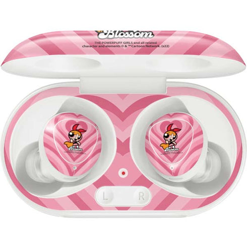 Cartoon Network Powerpuff Girls Blossom Pink Hearts Galaxy Buds Plus Skin