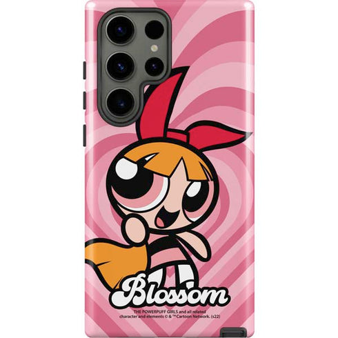 Cartoon Network Powerpuff Girls Blossom Pink Hearts Galaxy S23 Ultra Pro Case