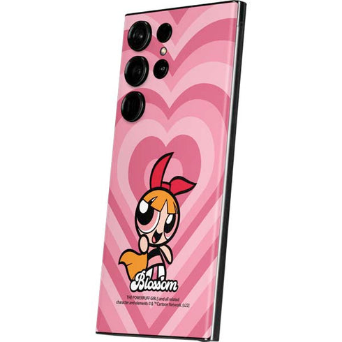 Cartoon Network Powerpuff Girls Blossom Pink Hearts Galaxy Skins