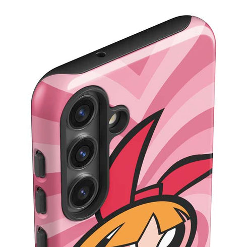 Cartoon Network Powerpuff Girls Blossom Pink Hearts Galaxy S25 Impact Case