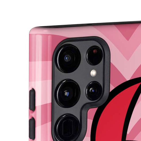 Cartoon Network Powerpuff Girls Blossom Pink Hearts Galaxy S25 Ultra Impact Case