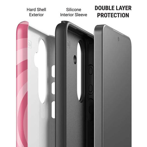Cartoon Network Powerpuff Girls Blossom Pink Hearts Galaxy S26 Plus Impact Case