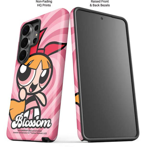 Cartoon Network Powerpuff Girls Blossom Pink Hearts Galaxy S26 Ultra Impact Case