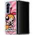Cartoon Network Powerpuff Girls Blossom Pink Hearts Galaxy Z Fold5 5G Clear Case