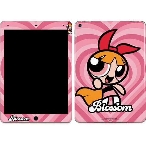 Cartoon Network Powerpuff Girls Blossom Pink Hearts iPad Skins