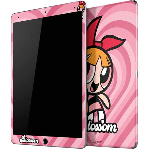 Cartoon Network Powerpuff Girls Blossom Pink Hearts iPad Skins