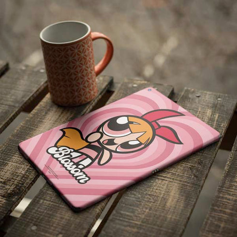 Cartoon Network Powerpuff Girls Blossom Pink Hearts iPad Skins