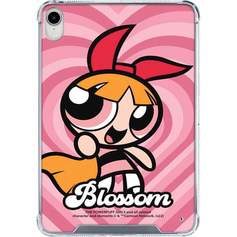 Cartoon Network Powerpuff Girls Blossom Pink Hearts iPad 11th Gen (2025) Clear Case