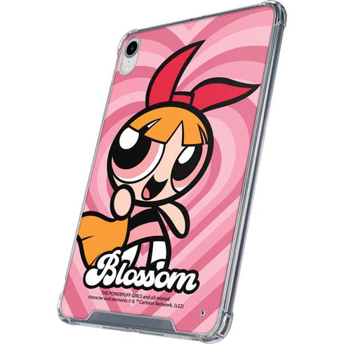 Cartoon Network Powerpuff Girls Blossom Pink Hearts iPad 11th Gen (2025) Clear Case