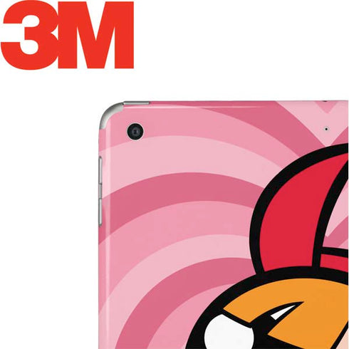 Cartoon Network Powerpuff Girls Blossom Pink Hearts Apple iPad Skin