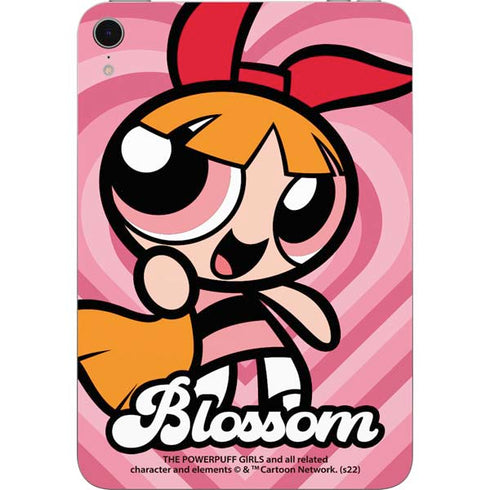 Cartoon Network Powerpuff Girls Blossom Pink Hearts Apple iPad Mini Skin