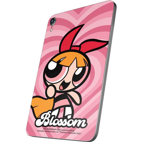 Cartoon Network Powerpuff Girls Blossom Pink Hearts Apple iPad Mini Skin