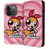 Cartoon Network Powerpuff Girls Blossom Pink Hearts iPhone 15 Pro Folio Case