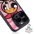 Cartoon Network Powerpuff Girls Blossom Pink Hearts iPhone 15 Pro Max Kickstand Case