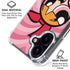 Cartoon Network Powerpuff Girls Blossom Pink Hearts iPhone 16 Clear Case