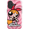 Cartoon Network Powerpuff Girls Blossom Pink Hearts iPhone 16 Magsafe Impact Case