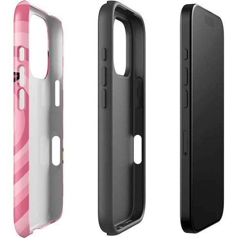 Cartoon Network Powerpuff Girls Blossom Pink Hearts iPhone 16 Pro Impact Case