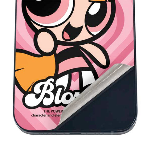 Cartoon Network Powerpuff Girls Blossom Pink Hearts iPhone 16 Skin