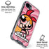 Cartoon Network Powerpuff Girls Blossom Pink Hearts iPhone 16e Clear Case