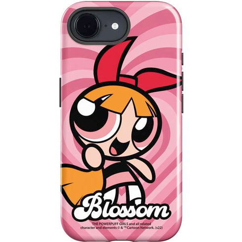 Cartoon Network Powerpuff Girls Blossom Pink Hearts iPhone 16e Impact Case