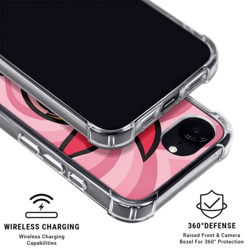 Cartoon Network Powerpuff Girls Blossom Pink Hearts iPhone 16e MagSafe Case