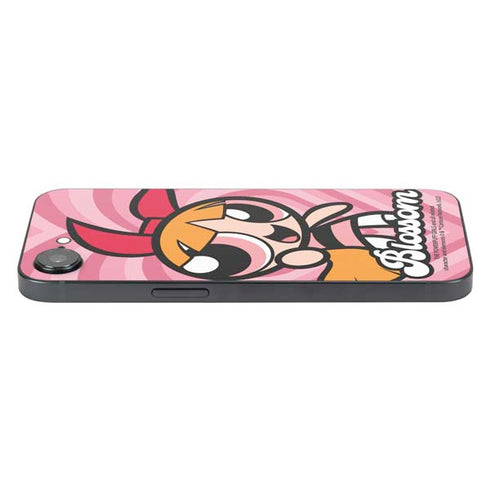 Cartoon Network Powerpuff Girls Blossom Pink Hearts iPhone 16e Skin