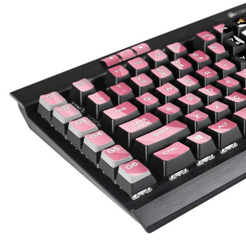 Cartoon Network Powerpuff Girls Blossom Pink Hearts K95 RGB PLATINUM Mechanical Gaming Keyboard Skin